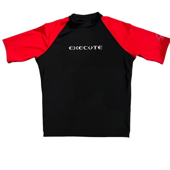 NWOT EXECUTE Athletic TShirt UPF 30+ pickleball jogging hiking biking patriotic - Picture 3 of 9